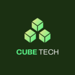 Blue Pink Modern Technology Logo Design (8)